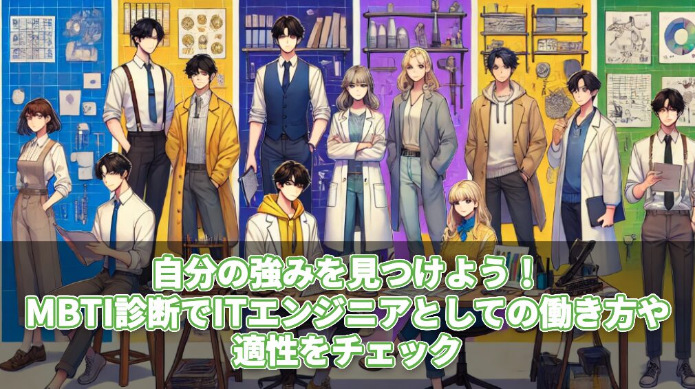 自分の強みを見つけよう!MBTI診断でITエンジニアとしての働き方や適性をチェック