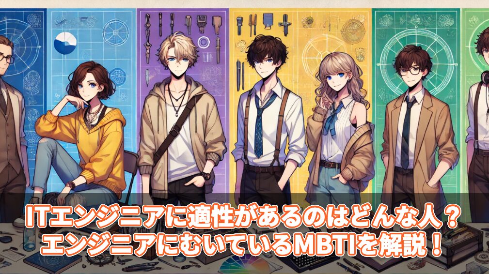 ITエンジニアに適性があるのはどんな人？エンジニアにむいているMBTIを解説！