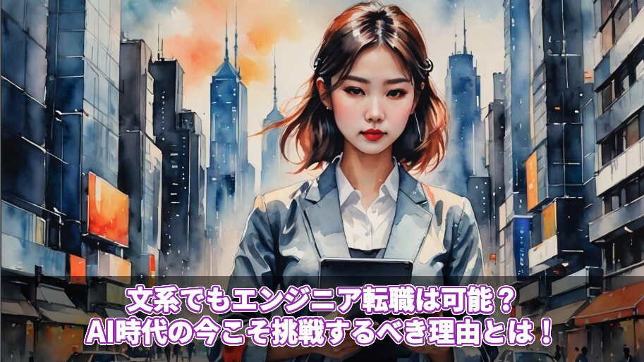 文系でもエンジニア転職は可能？AI時代の今こそ挑戦するべき理由とは！