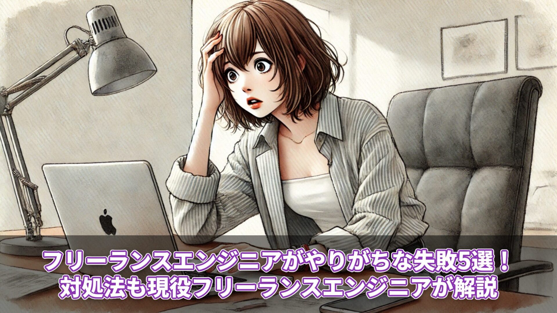 フリーランスエンジニアがやりがちな失敗5選！対処法も現役フリーランスエンジニアが解説