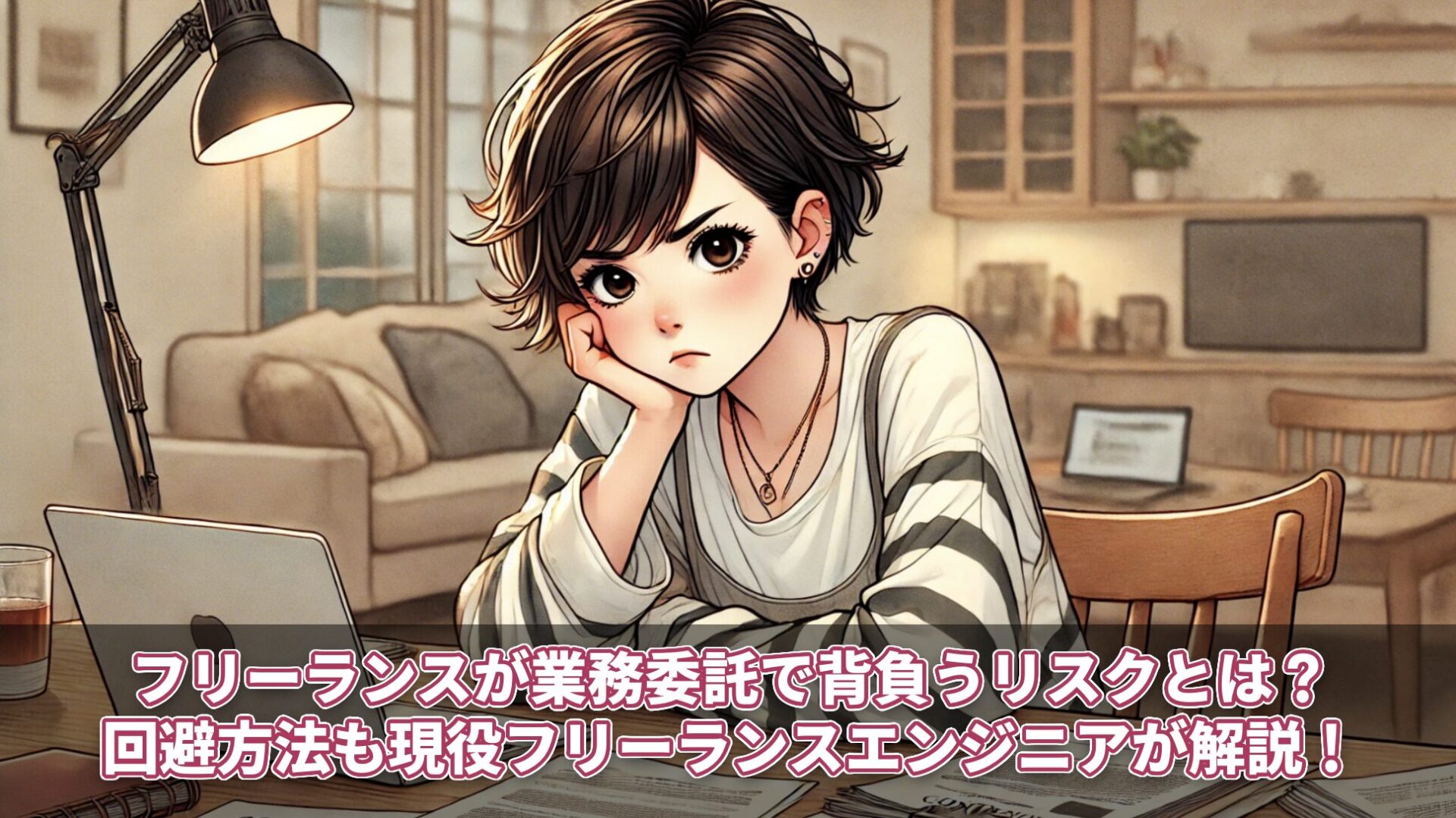 フリーランスが業務委託で背負うリスクとは?回避方法も現役フリーランスエンジニアが解説!