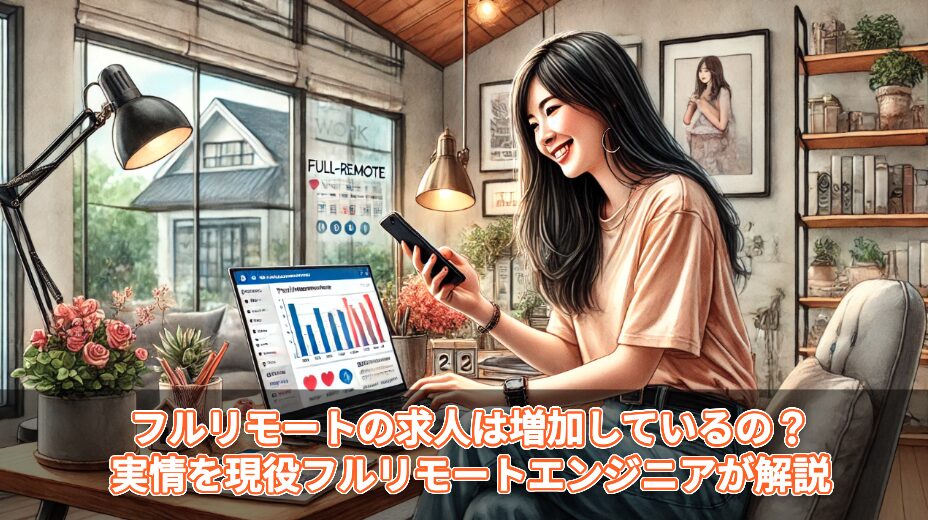 フルリモートの求人は増加しているの？実情を現役フルリモートエンジニアが解説