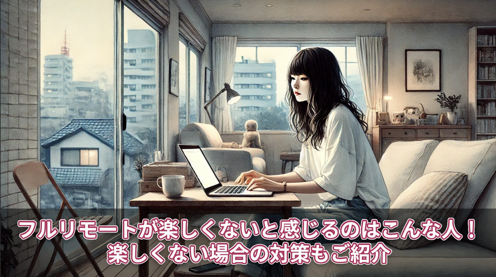 フルリモートが楽しくないと感じるのはこんな人！楽しくない場合の対策もご紹介